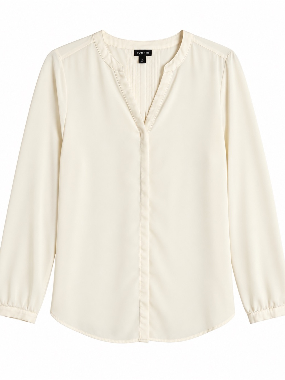Torrid Ivory Harper Blouse – Women’s Plus Size 1